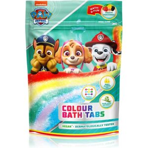 Nickelodeon Paw Patrol Colour Bath Tabs bath product for children 9x16 g