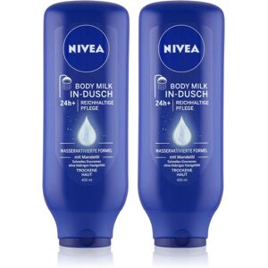 Nivea 24h shower milk (economy pack)