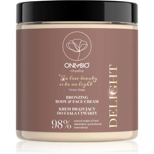 OnlyBio Ritualia Delight cream face bronzer for deeper tan 250 ml