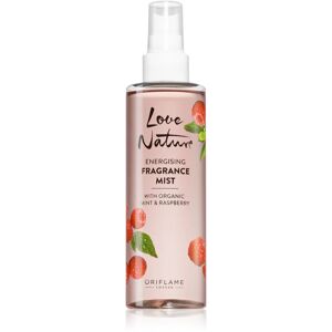 Oriflame Love Nature Organic Mint & Raspberry refreshing body spray with raspberry aroma 200 ml