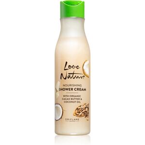 Oriflame Love Nature Cacao Butter & Coconut Oil intensive nourishing shower cream 250 ml