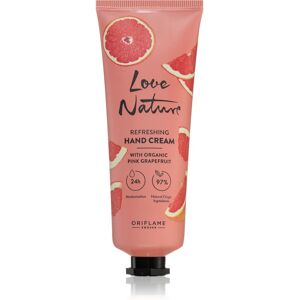 Oriflame Love Nature Organic Pink Grapefruit moisturising hand cream 75 ml