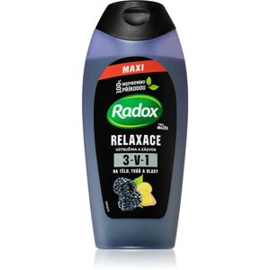 Radox Men Feel Wild shower gel for face, body and hair M 400 ml