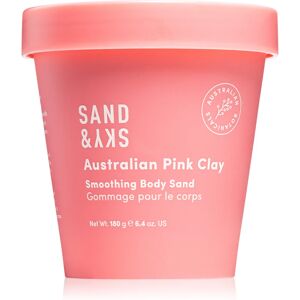 Sand & Sky Australian Pink Clay Smoothing Body Sand brightening body scrub 180 g