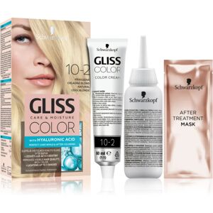 Schwarzkopf Gliss Color permanent hair dye shade 10-2 Natural Cool Blonde