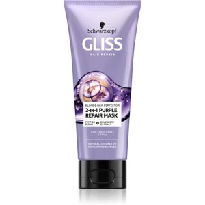 Schwarzkopf Gliss Blonde Hair Perfector regenerating hair mask for bleached or highlighted hair 200 ml