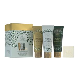 Scottish Fine Soaps Ginger, Clove & Mistletoe Luxurious Gift Set gift set (for the body)