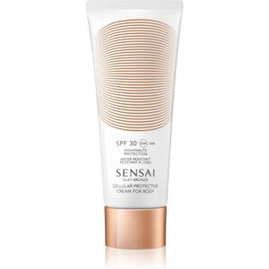 Sensai Silky Bronze Cellular Protective Cream For Body SPF 30 High Protection Water-Resistant 150 ml