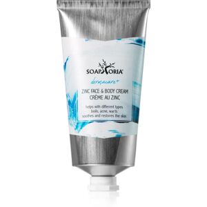 Soaphoria Dermacare+ Zinc restoring cream for body and face 75 ml