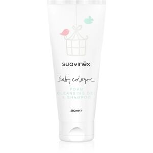 Suavinex Baby Cologne Foam Clensing Gel & Shampoo foam shampoo 2-in-1 for children 200 ml