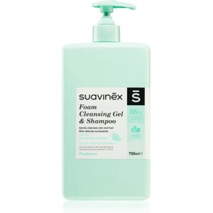 Suavinex Foam Cleansing Gel & Shampoo foam shampoo for children from birth Baby Cologne 750 ml