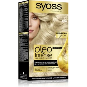 Syoss Oleo Intense permanent hair dye with oil shade 9-10 Bright Blond 1 pc