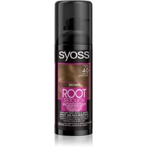 Syoss Root Retoucher root touch-up hair dye in a spray shade Brown 120 ml