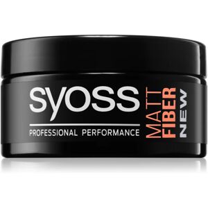 Syoss Matt Fiber mattifying styling paste for hold and shape 100 ml