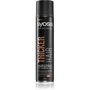 Syoss Thicker Hair hairspray with extra strong hold 300 ml