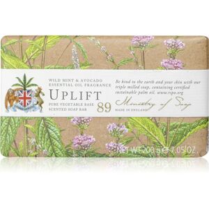 The Somerset Toiletry Co. Natural Spa Wellbeing Soaps bar soap for the body Wild Mint & Avocado 200 g