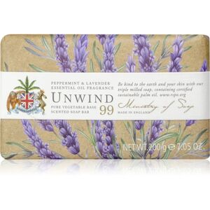 The Somerset Toiletry Co. Natural Spa Wellbeing Soaps bar soap for the body Peppermint & Lavender 200 g