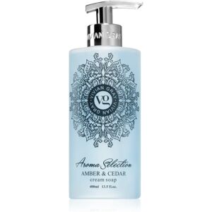 Vivian Gray Aroma Selection Amber & Cedar cream liquid soap 400 ml