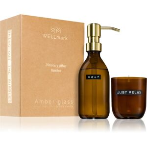Wellmark Amber Glass gift set W