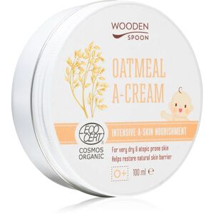 WoodenSpoon Oatmeal A-Cream nourishing soothing cream for dry and atopic skin 100 ml
