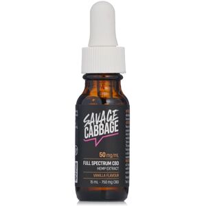 Savage Cabbage Full Spectrum CBD Oil 50mg 15ml