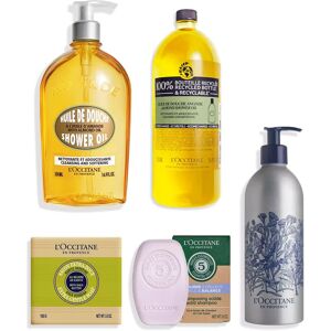 L'OCCITANE Almond Shower Oil 500ml & Refill Bundle with Gift - Unisex