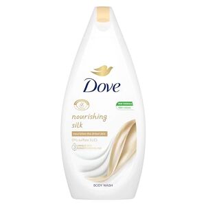 Dove Nourishing Silk Body Wash microbiome-gentle for softer, smoother skin after one shower 450 ml