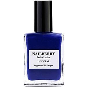 Nailberry L'Oxygéné Oxygenated Nail Lacquer Maliblue, 15ml Polish for a Healthier Manicure & Long Lasting Colour 12-Free, Vegan, Halal, Cruelty & Gluten Free