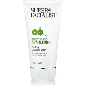 Super Facialist - Salicylic Acid Anti Blemish Purifying Cleansing Wash with Niacinamide (Vitamin B3), Face Cleanser & Face Wash for Clean and Clear Skin & Treat Acne, 150ml