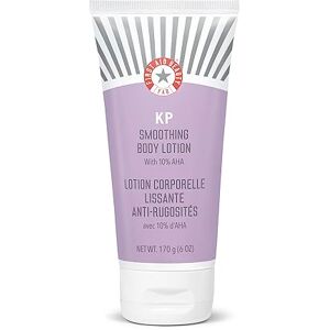 First Aid Beauty KP Smoothing Body Lotion – Chemically Exfoliating Moisturiser with 10% Lactic Acid (AHA) – Smooths Keratosis Pilaris & Strawberry Skin – 170g