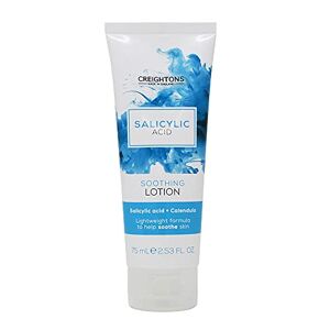 Creightons Salicylic Acid Soothing Lotion (75ml) - With salicylic acid & calendula, a moisturising, lightweight lotion to help soothe and care for angry, blemish-prone skin