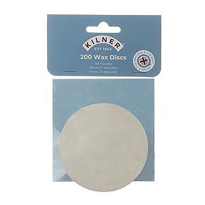 Kilner Pack of 200 Preservation Wax Discs, White