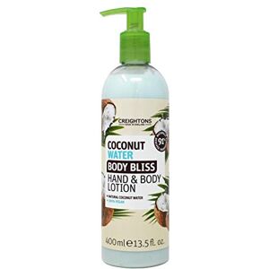 Creightons Body Bliss Coconut Water Hand And Body Lotion (400ml) - Contains 90%+ Naturally Derived Ingredients, Cruelty Free, Vegan Friendly & Paraben Free