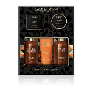 Baylis & Harding Black Pepper & Ginseng Men's Perfect Grooming Pack Gift Set (Pack of 1) - Vegan Friendly