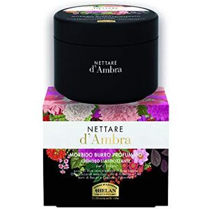 Helan, Amber Nectar, Scented Body Butter, Moisturising Cream for Dry Skin, with Aloe Vera Juice and Rose Berry, Babassu and Linseed Oil and Vitamin E, 200 ml