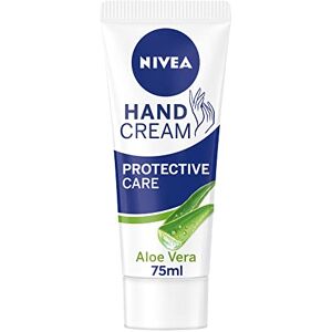 NIVEA Soothing Care Aloe Vera Hand Cream (75ml), 24H Moisturising Hand Cream for Dry Cracked Hands, Non-Greasy, Fast-Absorbing Formula Soothes Skin