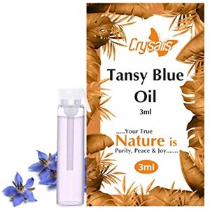 Crysalis Tansy Blue (Tanacetum Annuum) Oil 100% Pure & Natural Undiluted Essential Oil Organic Standard Tansy Oil-3ML