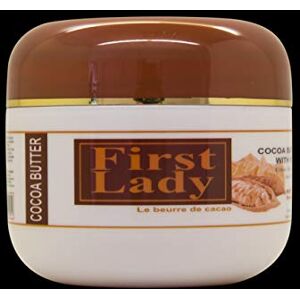 COCOA BUTTER HAND BODY FACE CREAM WITH VITAMIN E & MENTHOL/MINT SMELL - FOR STRETCH MARKS SCARS BLEMISHES 500ML - BY FIRST LADY