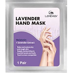 Generic Lavender Hand And Foot Membrane Moisturizing Hand Care To Improve Dead Skin Dry Exfoliating Hand Mask 30ml Ladies white