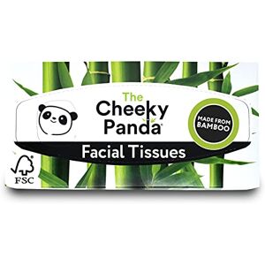 The Cheeky Panda Bamboo Facial Tissues Sustainable Tissue Box Plastic Free Box of Tissues