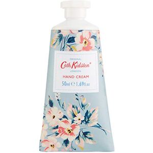 Cath Kidston Spitalfield Small Blue Everyday Hand Cream Enriched With Shea Butter Made In The UK Cruelty Free & Vegan Friendly Travel Friendly Size 50ml