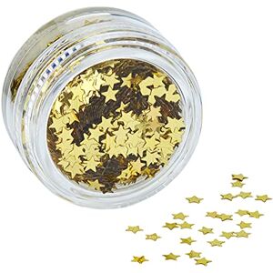 Stargazer Cosmetic Glitter Stars for use on the face - Gold, 5036469042096