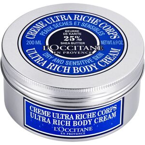 L'Occitane Shea Butter Ultra Rich Body Cream Dry and Sensitive Skin 200mL