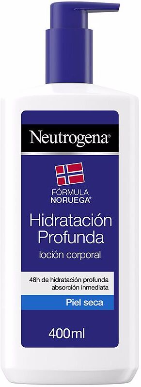 Photos - Cream / Lotion Neutrogena Hidratación Profunda loción piel seca 400 ml 