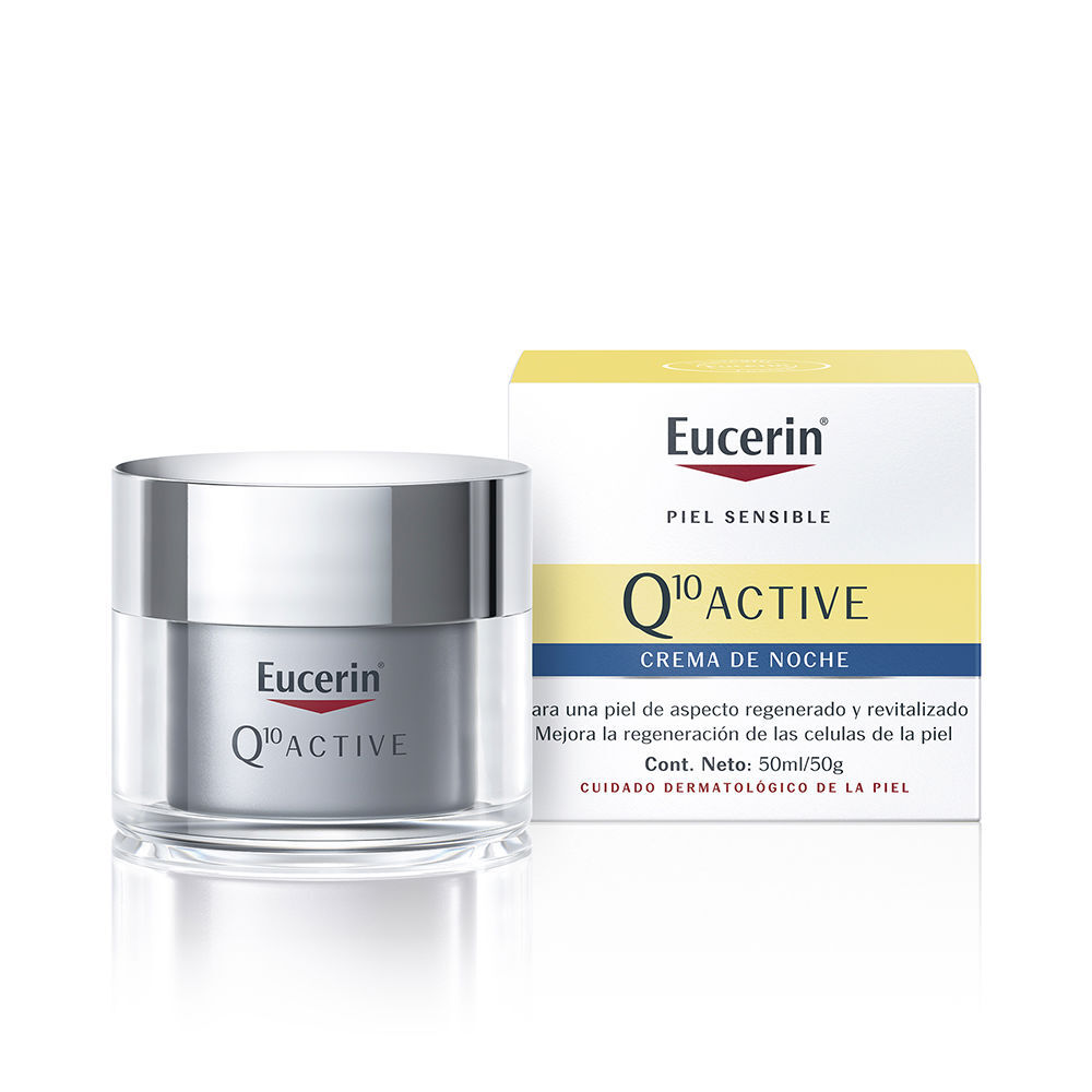 Photos - Cream / Lotion Eucerin Q10 Active crema noche antiarrugas 50 ml 