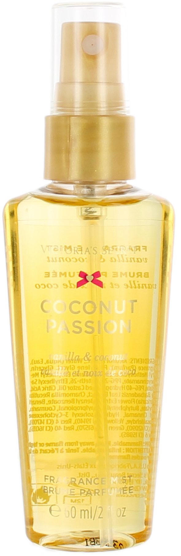 Victoria's Secret Coconut Passion (W) Body Mist Spray 2oz