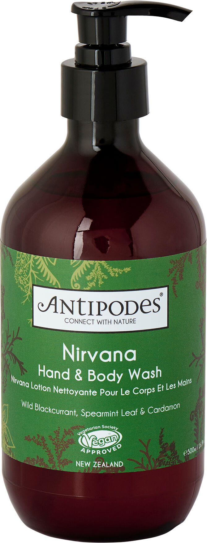 Antipodes Nirvana Body Wash 500ml