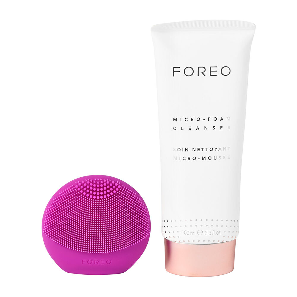 Foreo Luna Fofo Face Brush & Micro Foam Cleanser Duo