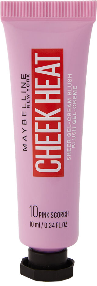 Maybelline Cheek Heat Sheer Blusher Pink Scorch 10ml