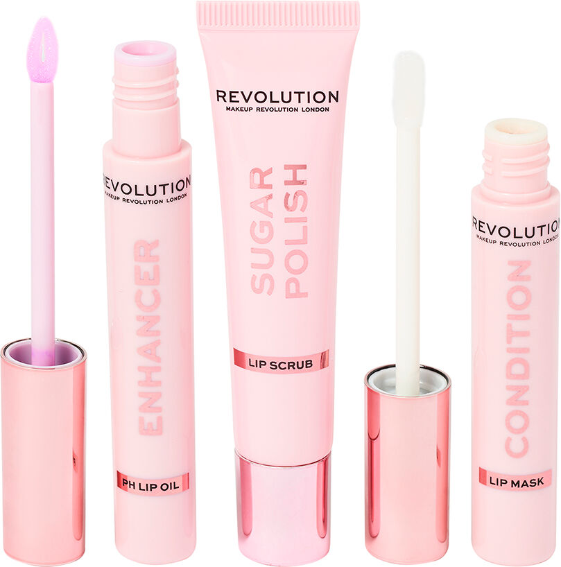 Makeup Revolution Kiss & Care Lip Set